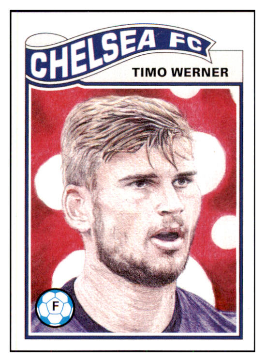2020 Topps Living #222 Timo Werner Chelsea 433172