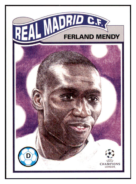 2021 Topps Living #292 Ferland Mendy Real Madrid 433177