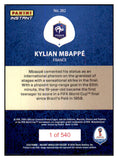 2018 Panini Instant #282 Kylian Mbappe France 1 Of 540 433218