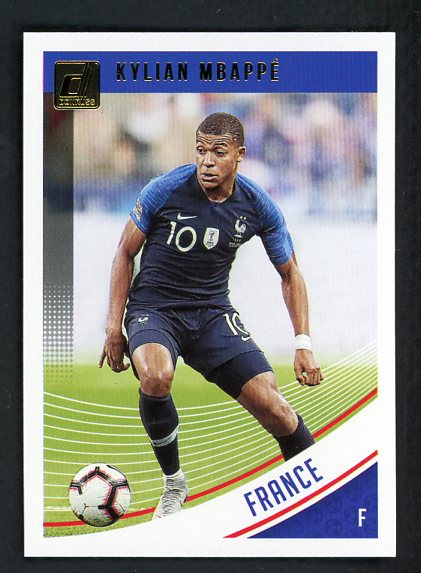 2018 Donruss #132 Kylian Mbappe France 433281