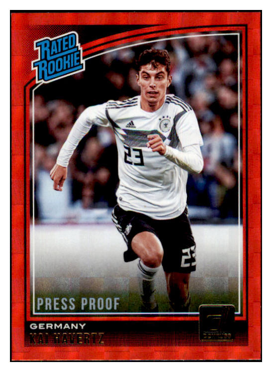 2018 Donruss #191 Kai Havertz Germany Red Press Proof 433312