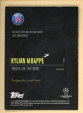 2020 Topps Youth On The Rise Kylian Mbappe PSG 433409