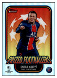 2020 Topps Finest Prized #PF-KM Kylian Mbappe PSG 433422