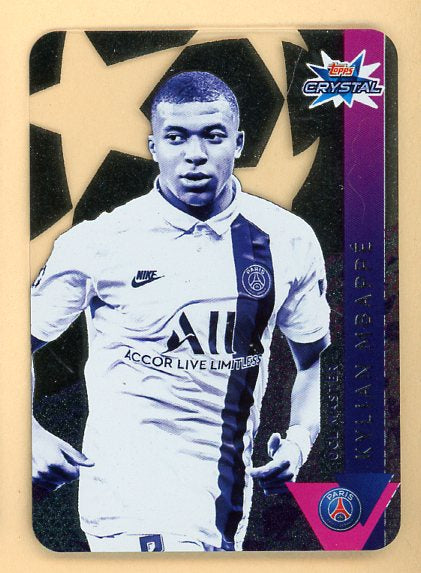 2019 Topps Crystal #116 Kylian Mbappe PSG 433555