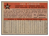 1958 Topps Baseball #483 Luis Aparicio A.S. White Sox NR-MT 433650