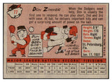 1958 Topps Baseball #077 Don Zimmer Dodgers EX-MT 433692