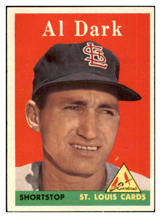 1958 Topps Baseball #125 Al Dark Cardinals NR-MT 433712