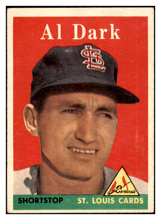 1958 Topps Baseball #125 Al Dark Cardinals EX-MT 433714