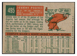 1959 Topps Baseball #495 Johnny Podres Dodgers VG-EX 433778