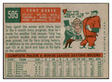 1959 Topps Baseball #505 Tony Kubek Yankees EX-MT 433780