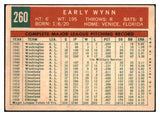 1959 Topps Baseball #260 Early Wynn White Sox VG-EX 433786