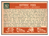 1959 Topps Baseball #262 Don Drysdale Johnny Podres NR-MT 433787