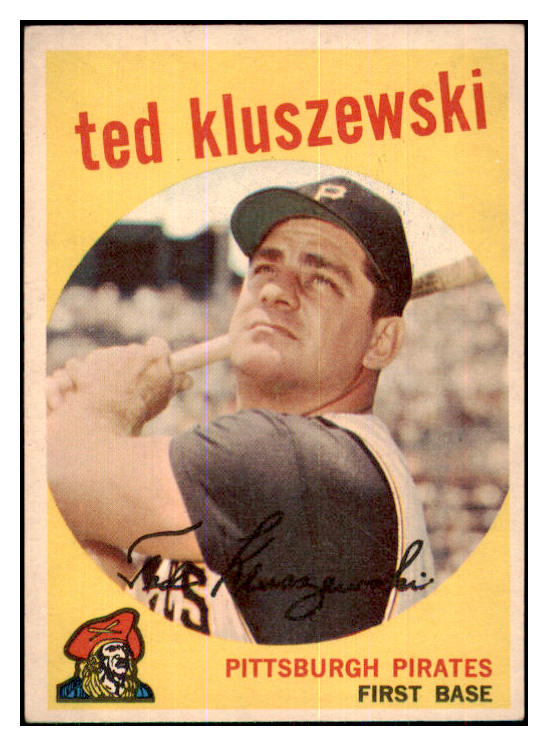 1959 Topps Baseball #035 Ted Kluszewski Pirates EX-MT 433809