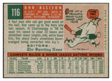 1959 Topps Baseball #116 Bob Allison Senators EX-MT 433825