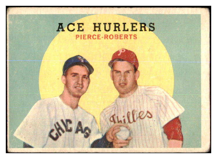 1959 Topps Baseball #156 Robin Roberts Billy Pierce VG 433834
