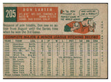 1959 Topps Baseball #205 Don Larsen Yankees VG-EX 433844