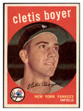 1959 Topps Baseball #251 Clete Boyer Yankees EX 433853