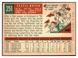 1959 Topps Baseball #251 Clete Boyer Yankees EX 433853