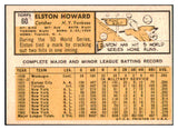 1963 Topps Baseball #060 Elston Howard Yankees VG-EX 433866