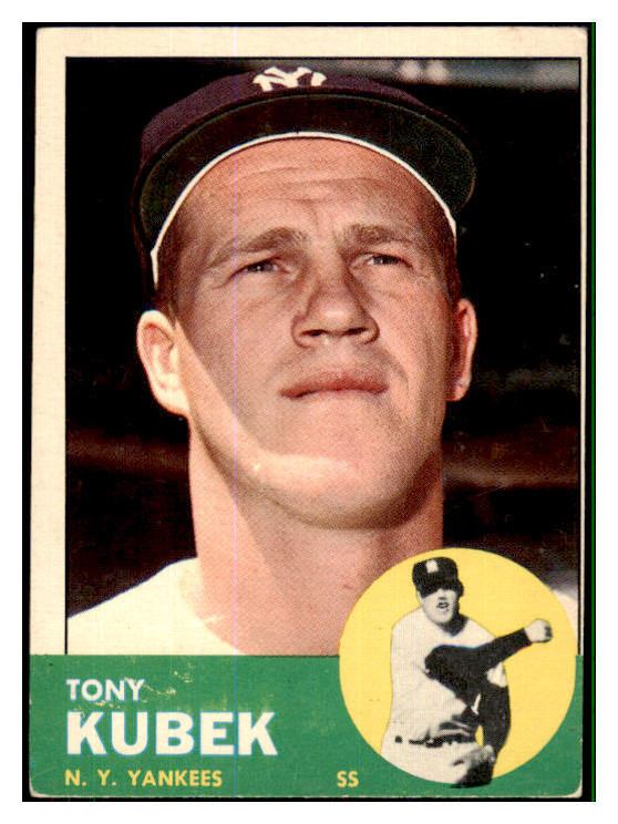 1963 Topps Baseball #010 Tony Kubek Yankees VG-EX 433870