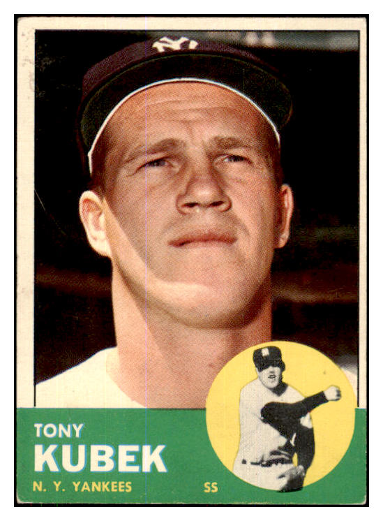 1963 Topps Baseball #020 Tony Kubek Yankees EX 433871