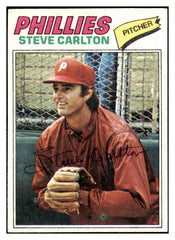 1977 Topps Baseball #110 Steve Carlton Phillies EX 433900