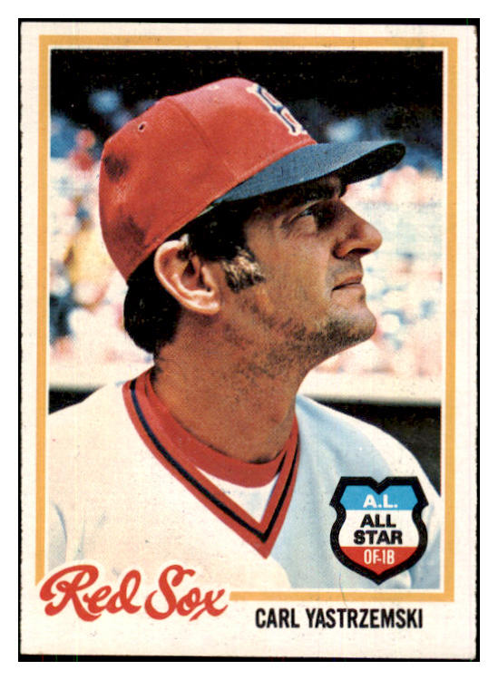 1978 Topps Baseball #040 Carl Yastrzemski Red Sox EX-MT 433904