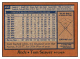 1978 Topps Baseball #450 Tom Seaver Reds NR-MT 433917