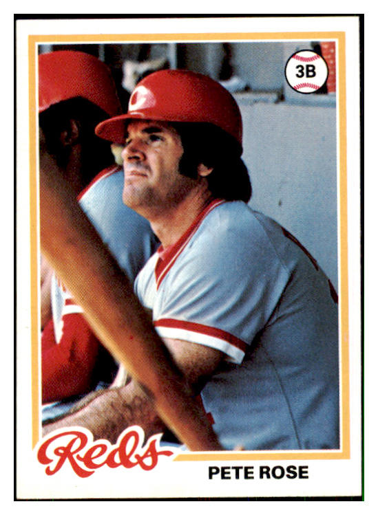 1978 Topps Baseball #020 Pete Rose Reds NR-MT 433920