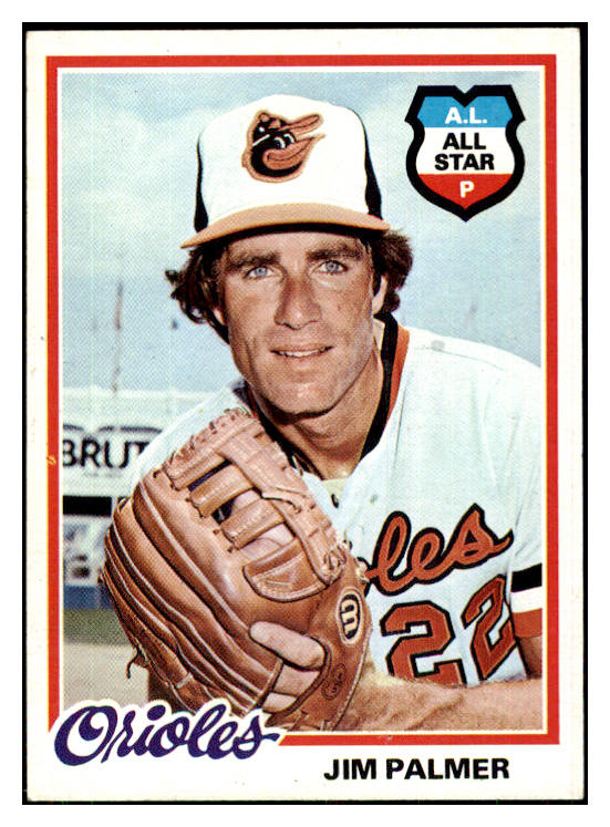 1978 Topps Baseball #160 Jim Palmer Orioles EX-MT 433923