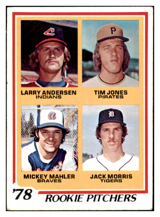 1978 Topps Baseball #703 Jack Morris Tigers EX 433924