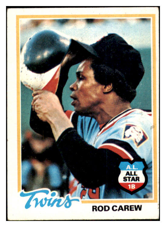 1978 Topps Baseball #580 Rod Carew Twins EX 433930