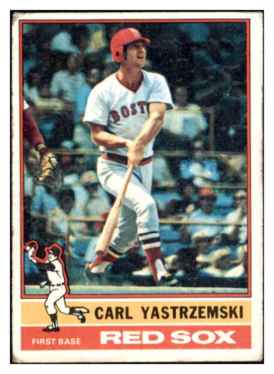 1976 Topps Baseball #230 Carl Yastrzemski Red Sox VG 433937