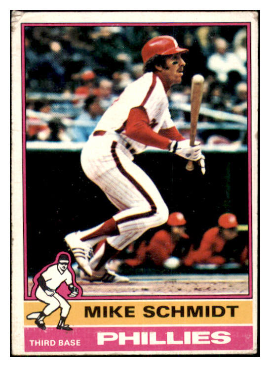 1976 Topps Baseball #480 Mike Schmidt Phillies VG 433939