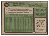 1974 Topps Baseball #100 Willie Stargell Pirates NR-MT 433942