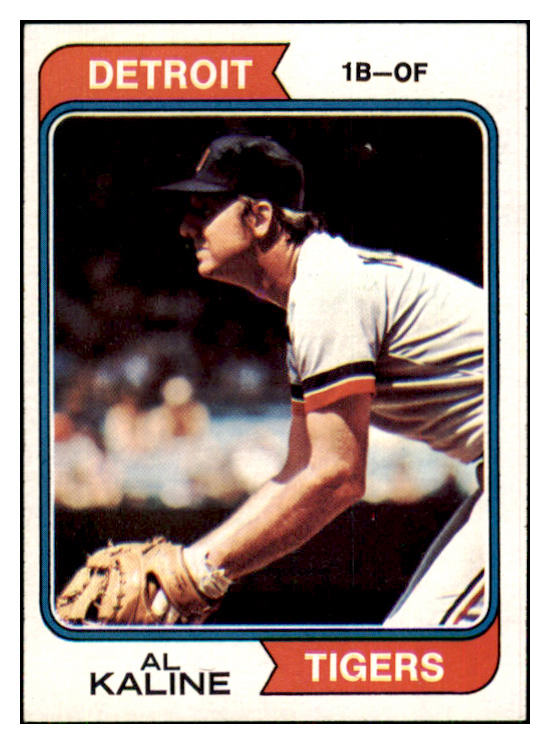 1974 Topps Baseball #215 Al Kaline Tigers EX-MT 433943