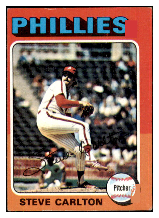 1975 Topps Baseball #185 Steve Carlton Phillies VG-EX 433963