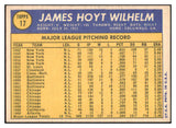 1970 Topps Baseball #017 Hoyt Wilhelm Braves NR-MT 433972