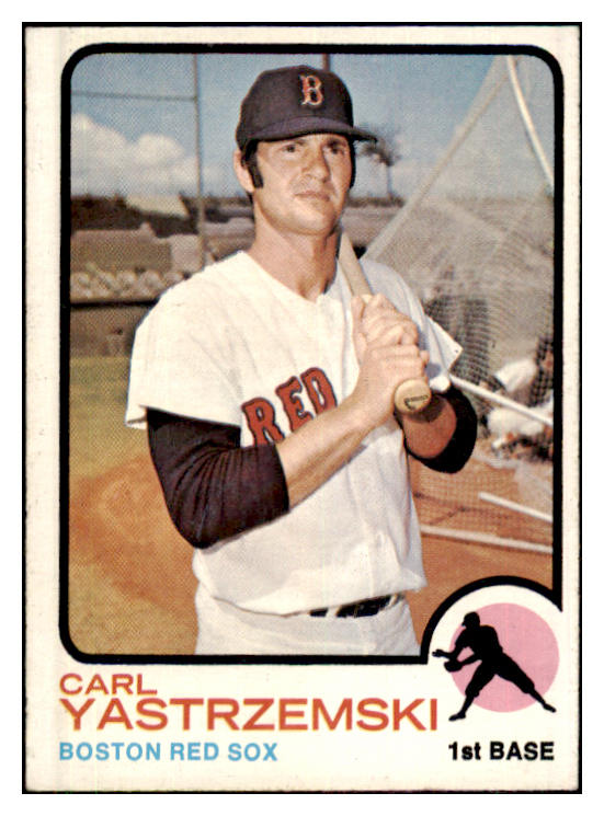 1973 Topps Baseball #245 Carl Yastrzemski Red Sox EX-MT 433988