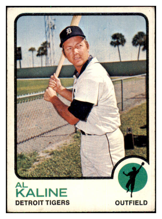 1973 Topps Baseball #280 Al Kaline Tigers EX 433998