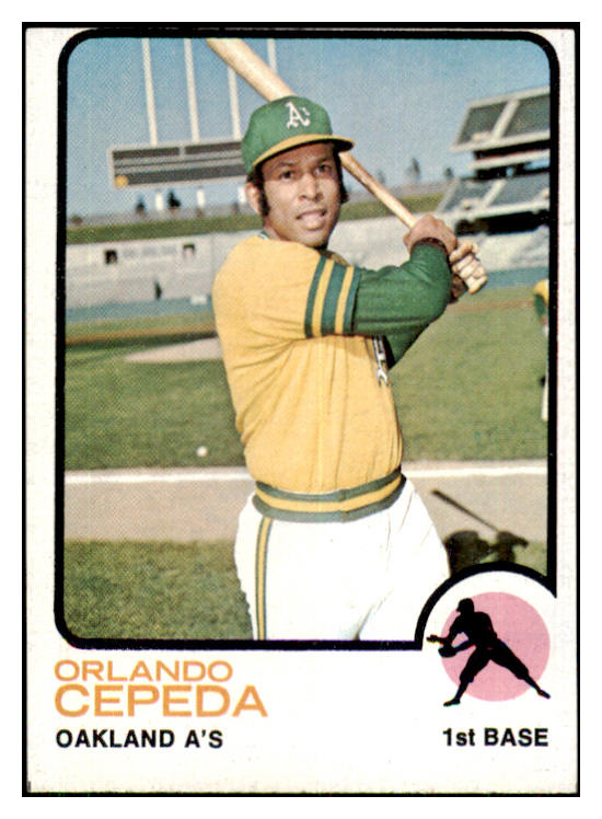 1973 Topps Baseball #545 Orlando Cepeda A's VG-EX 434012