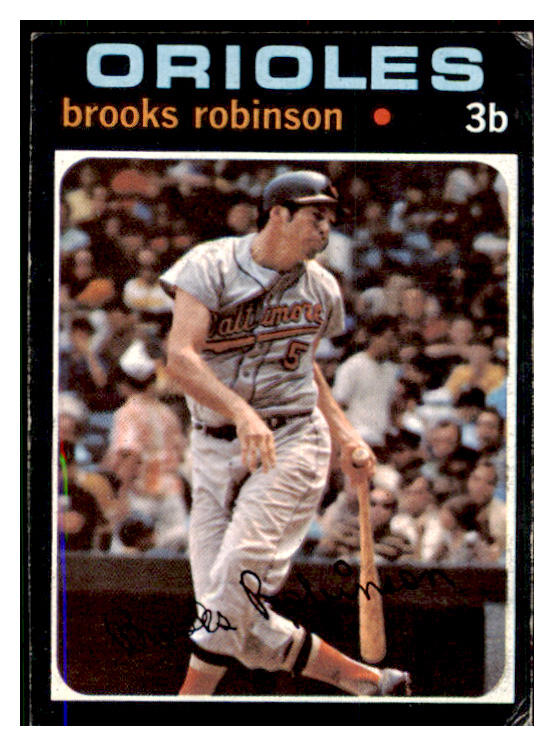 1971 Topps Baseball #300 Brooks Robinson Orioles VG-EX 434021