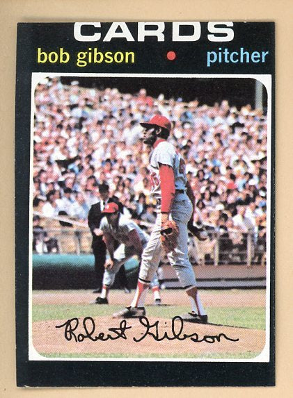 1971 Topps Baseball #450 Bob Gibson Cardinals VG 434028