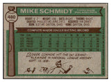 1976 Topps Baseball #480 Mike Schmidt Phillies EX 434055