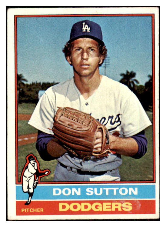 1976 Topps Baseball #530 Don Sutton Dodgers EX 434058