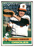 1976 Topps Baseball #095 Brooks Robinson Orioles VG-EX 434060