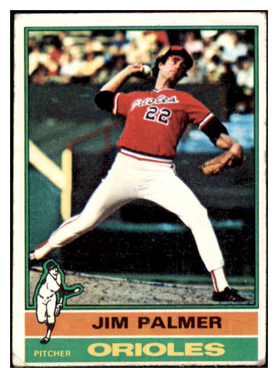 1976 Topps Baseball #450 Jim Palmer Orioles VG-EX 434063