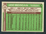 1976 Topps Baseball #420 Joe Morgan Reds VG-EX 434068