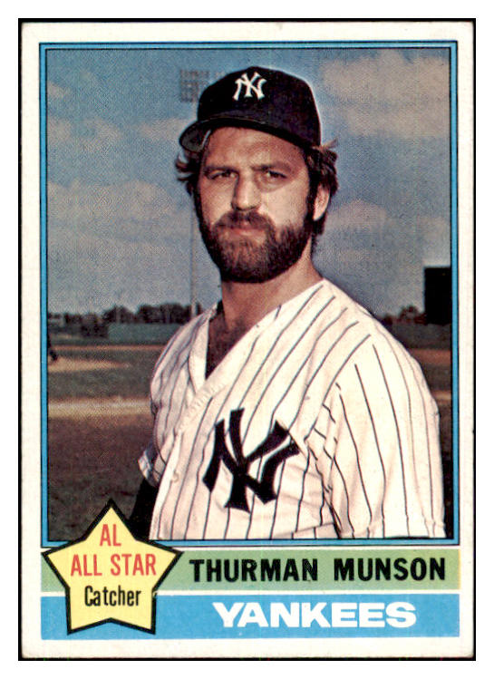 1976 Topps Baseball #650 Thurman Munson Yankees EX-MT 434070