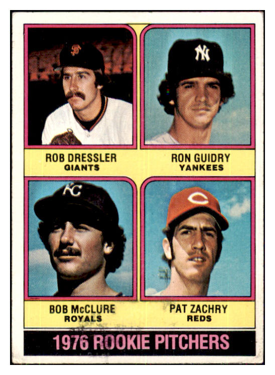 1976 Topps Baseball #599 Ron Guidry Yankees VG-EX 434074